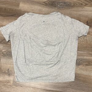 Lululemon Athletica Heather Gray Tee